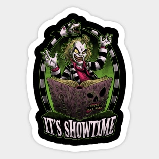 Necronomicon Beetle Show - Funny Movie Mashup Sticker